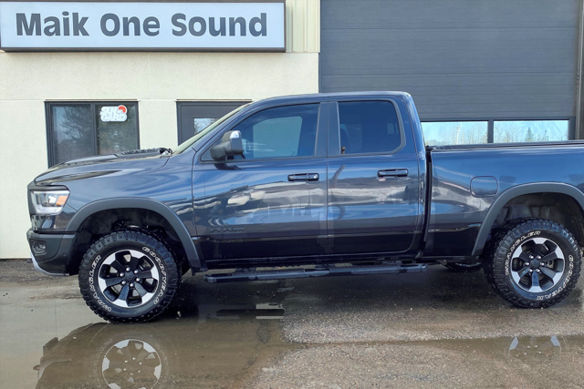2022 RAM 1500 with professional window tint in North Bay